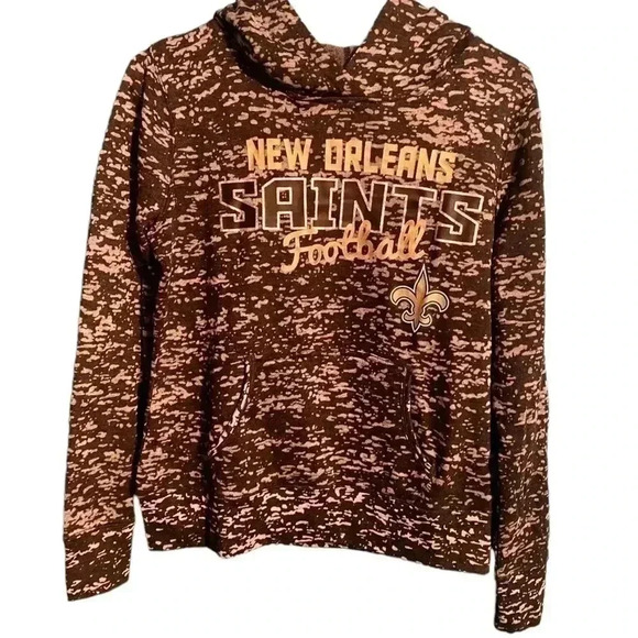 NWOT NFL New Orleans Saints Pullover Hoodie - Picture 1 of 6